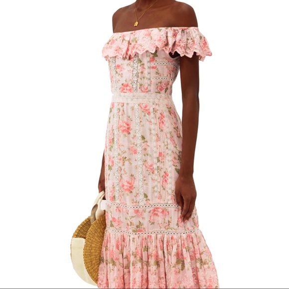 ✅SOLD✅NWT LoveShackFancy Niko Dress - Picture 5 of 8